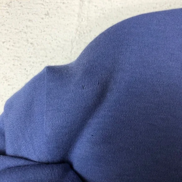 Blair Womens Cat and Yarn Embroidered Shirt Dress Size M Blue Grandmacore Whimsy - Picture 11 of 11